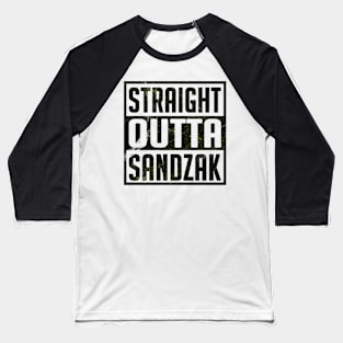 Sandzak Power, Straight Outta Sandzak, Sandzak Baseball T-Shirt